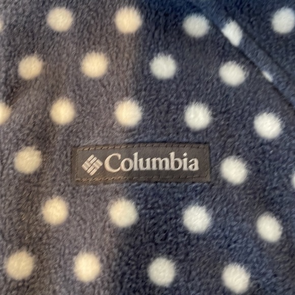 Girls Columbia fleece 10/12 - Picture 2 of 4